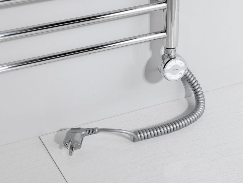 MOA topná tyč s termostatem, 200 W, chrom MOA-C-200