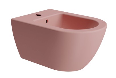 PURA bidet závěsný, 36x55cm, blush mat 8865124