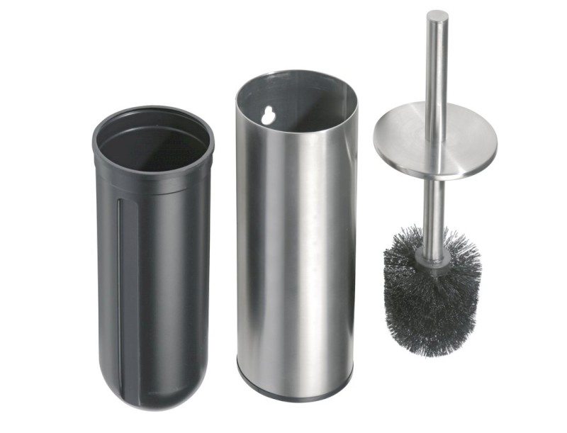 X-STEEL WC štětka závěsná/na postavení, nerez mat XS300