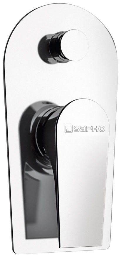 AXAMITE podomítková sprchová baterie, 2 výstupy, chrom AX42