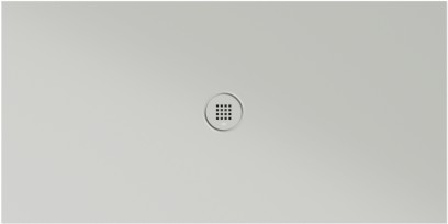 Keramická sprchová vanička, obdélník 140x70x2cm, cenere mat 46140717