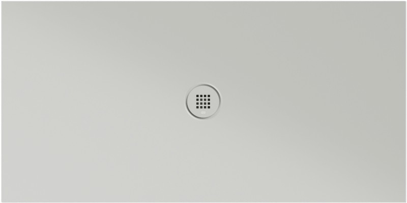 Keramická sprchová vanička, obdélník 140x70x2cm, cenere mat 46140717