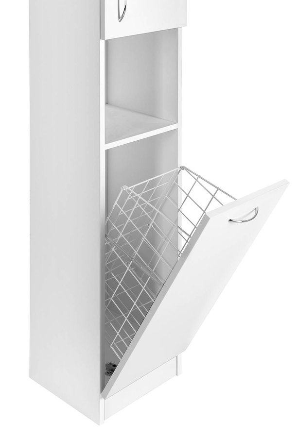 SIMPLEX ECO vysoká skříňka s košem 30x180x30cm SIME310