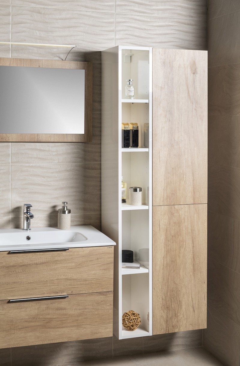 ESPACE skříňka 35x172x32cm, 2x dvířka, levá/pravá, dub alabama ESC230-2222