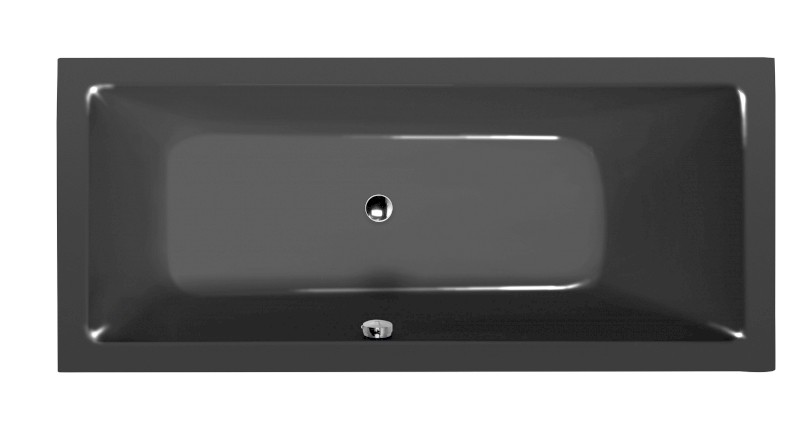 MIMOA obdélníková vana 170x80x39cm, šedá 71713.30