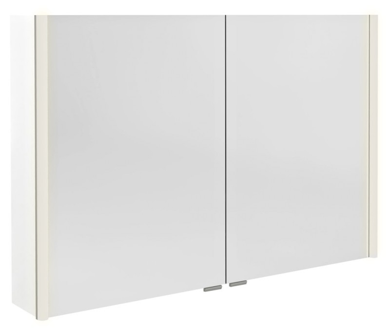 ALIX galerka s LED osvětlením, 106x70x17,5cm, bílá AX106-0030