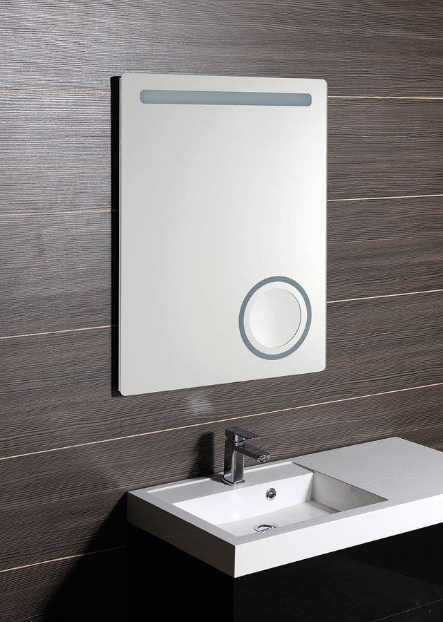 ASTRO zrcadlo s LED osvětlením 60x80cm, kosmetické zrcátko MIRL2