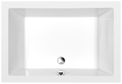DEEP hluboká sprchová vanička s konstrukcí, obdélník 110x75x26cm, bílá 72884