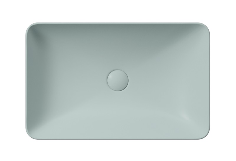 PURA keramické umyvadlo na desku 60x38cm, ghiaccio mat 883715