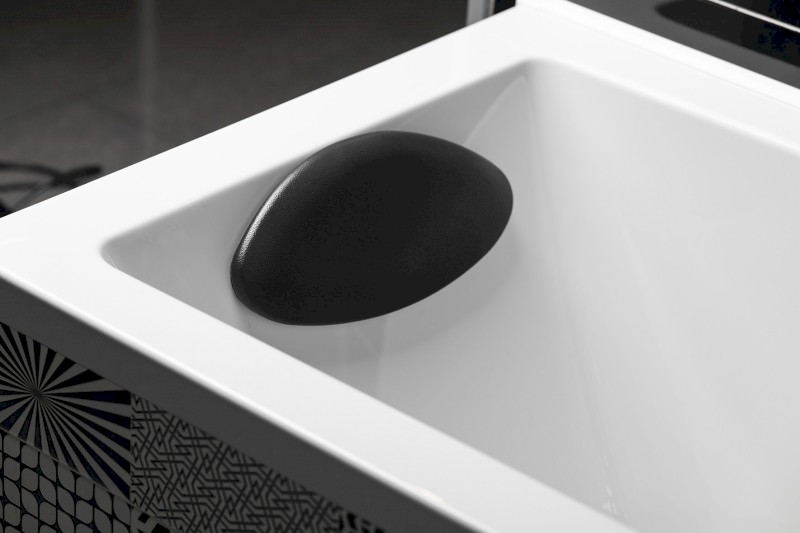 YORO podhlavník do vany, antracit 250504