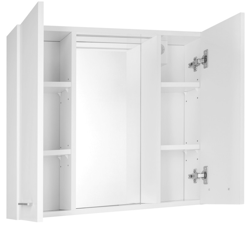 ZOJA/KERAMIA FRESH STRIP galerka s LED osvětlením, 70x60x14cm, bílá 45025S