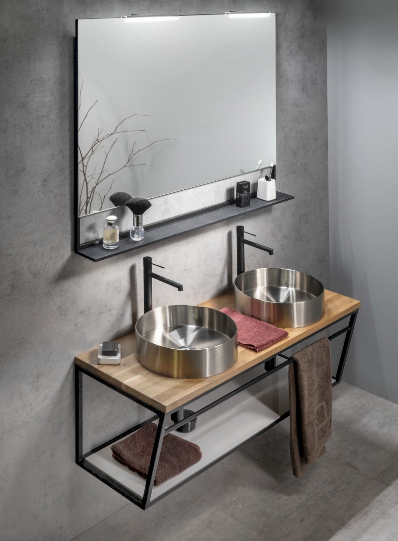 WOODY deska 1206x28x463mm, masiv přírodní dub WDS120-70