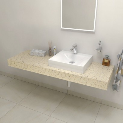 TAILOR rockstone deska 150x50 cm, provedení límce C TR150C