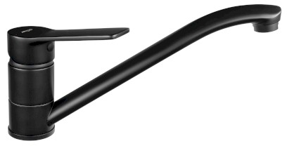 SINTRA stojánková dřezová baterie, černá mat SX070B