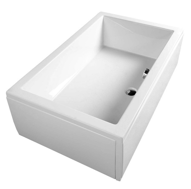 DEEP hluboká sprchová vanička, obdélník 120x75x26cm, bílá 71564