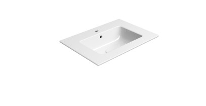PURA keramické umyvadlo slim 62x46cm, bílá ExtraGlaze 8884111