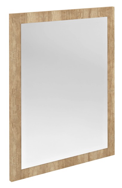 NIROX zrcadlo v rámu 60x80cm, dub alabama NX608-2222