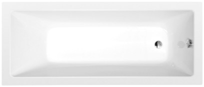NOEMI obdélníková vana 160x70x39cm, bílá 71707