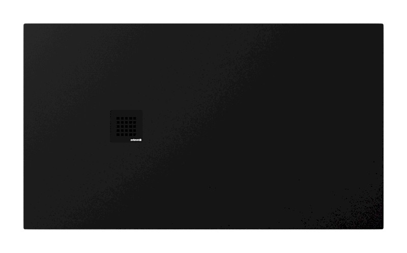 TRENECA vanička z litého mramoru s možností úpravy rozměru, 140x80cm, černá mat 84304.21