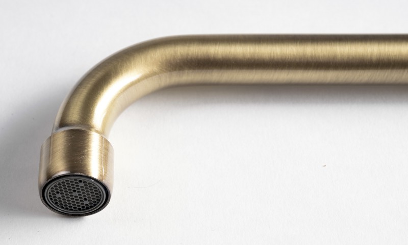 Universální výtokové ramínko k baterii, 200 mm, typ-S, bronz 306620