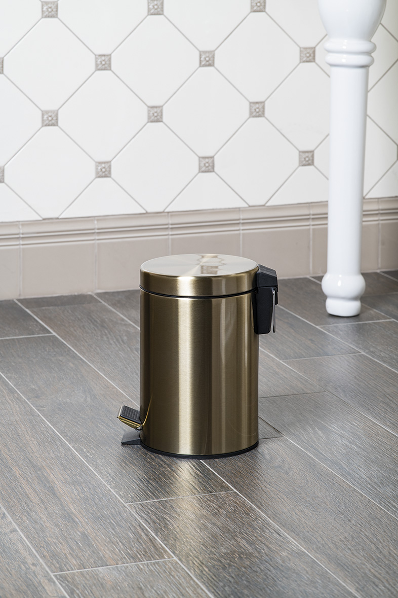Odpadkový koš 3L, bronz XJ011