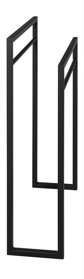 SKA stojan na ručníky 550x790x200mm, černá mat SKA301