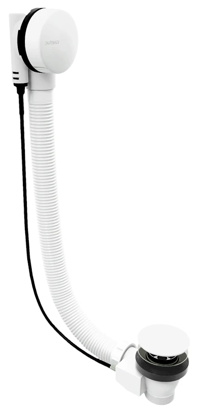 Vanová souprava, bovden, délka 1000mm, zátka 72mm, bílá 71854.10