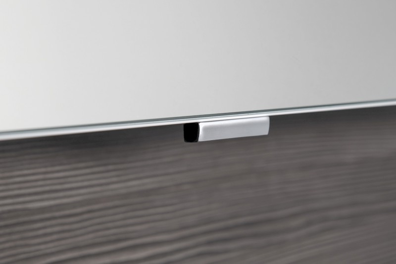 CLOE galerka s LED osvětlením 80x50x18cm, dub alabama CE080-0022