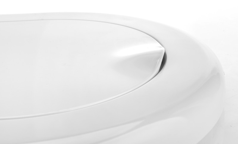 RETRO WC sedátko, Soft Close, bílá/chrom 108901