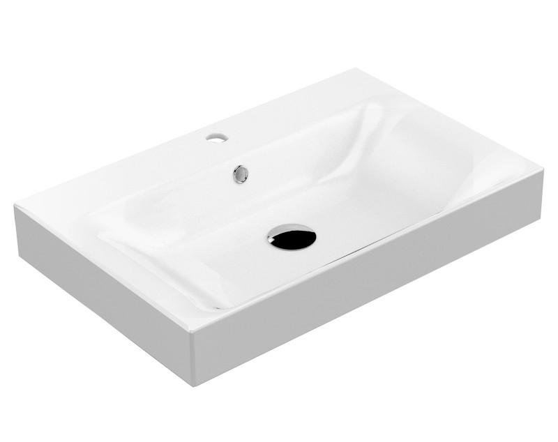 CENTO keramické umyvadlo 70x45cm, bílá 353201