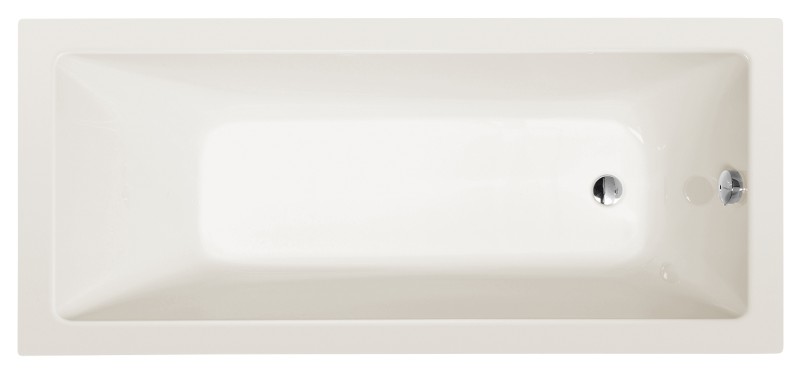 NOEMI obdélníková vana 160x70x39cm, ivory 71707.40