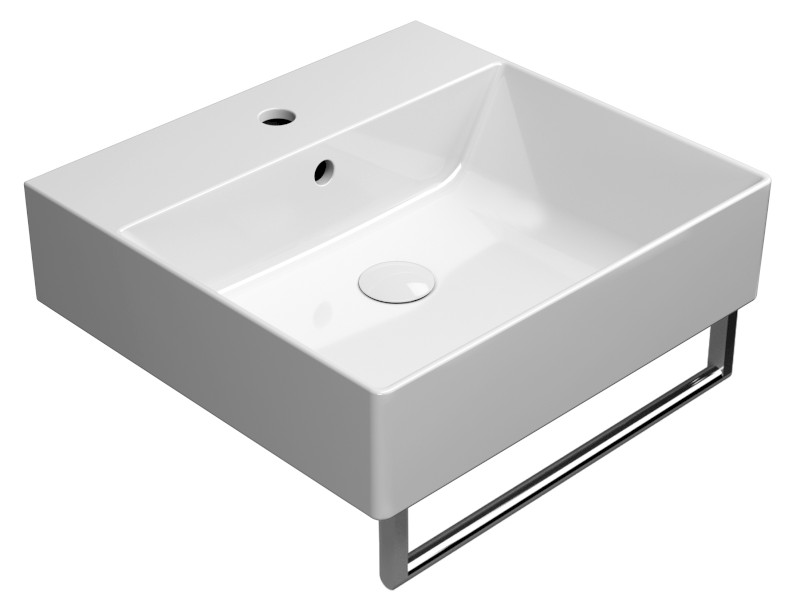 KUBE X keramické umyvadlo 50x47cm, bílá ExtraGlaze 9430111