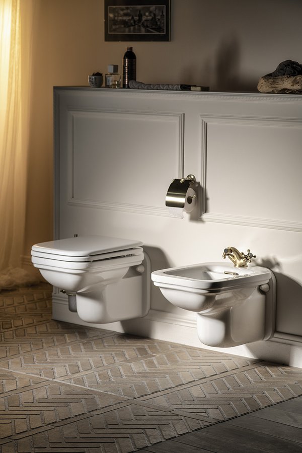 WALDORF bidet závěsný 37x55cm, bílá 4125K1