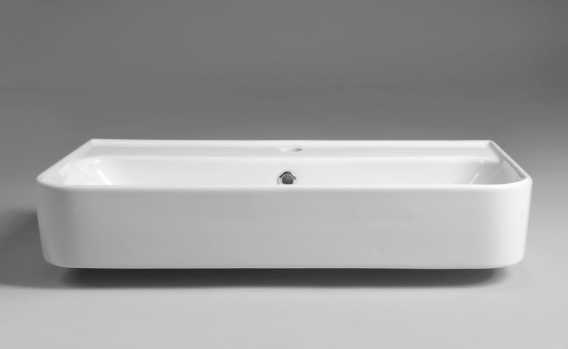 SISTEMA U keramické umyvadlo 70x38cm, bílá 10PL53070