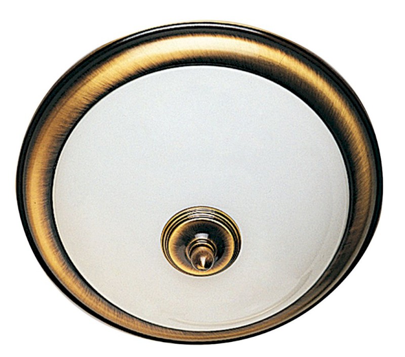 GLOSTER stropní svítidlo,  ø 315mm,  2xE14, 40W, IP21, bronz AU514