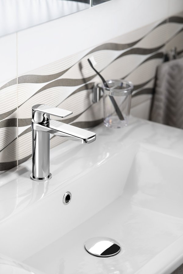 DAPHNE stojánková umyvadlová baterie, chrom DH201