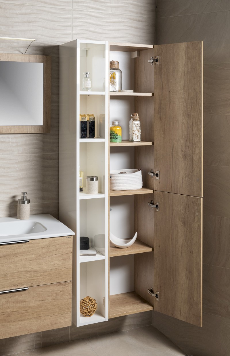 ESPACE skříňka 35x172x32cm, 2x dvířka, levá/pravá, dub alabama ESC230-2222