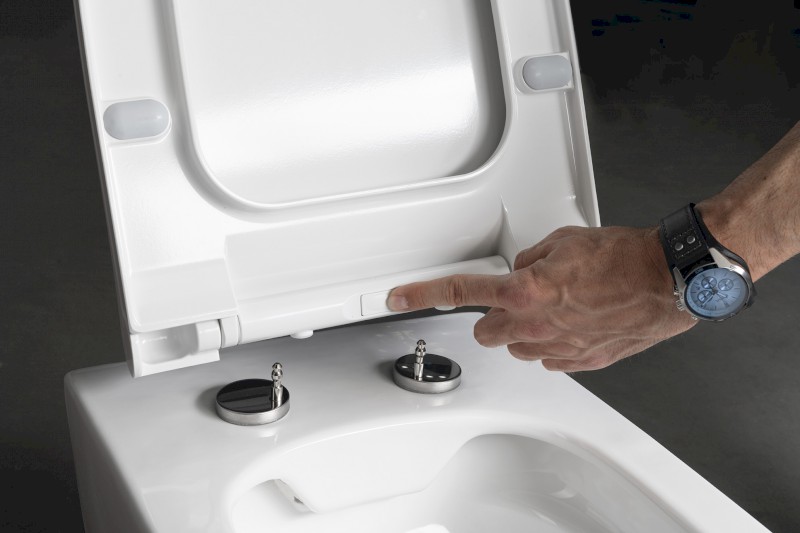 BELLO WC sedátko, SLIM, Soft Close, bílá 100727