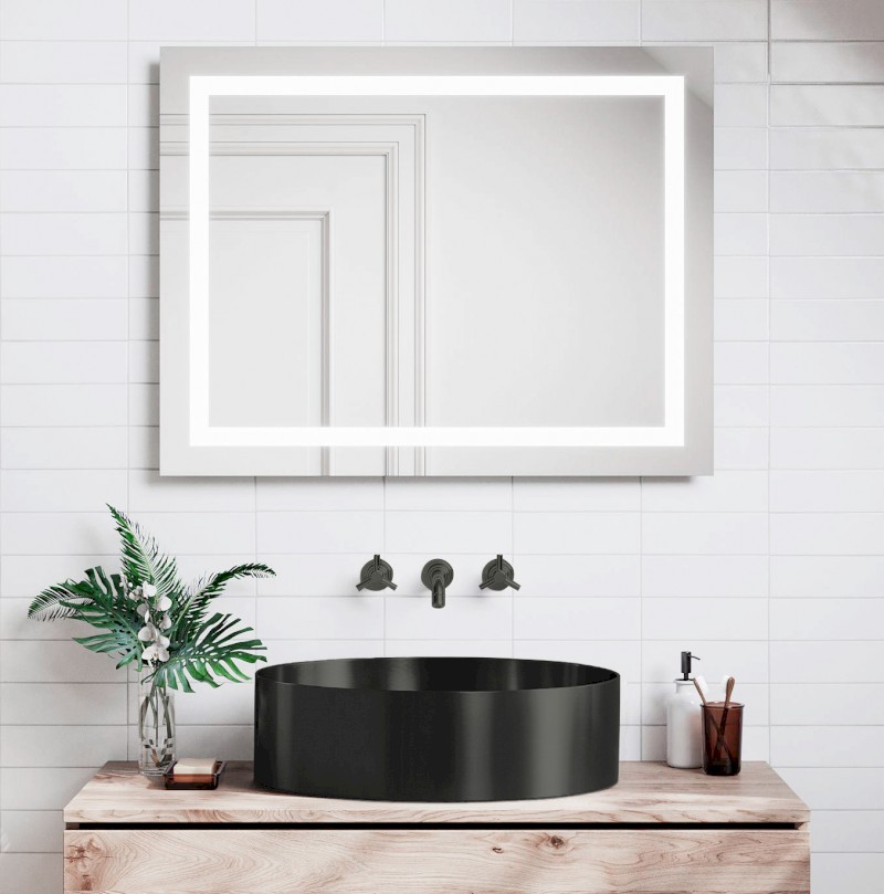 AURUM nerezové umyvadlo na desku, průměr 38cm, včetně výpusti, gun metal AU101