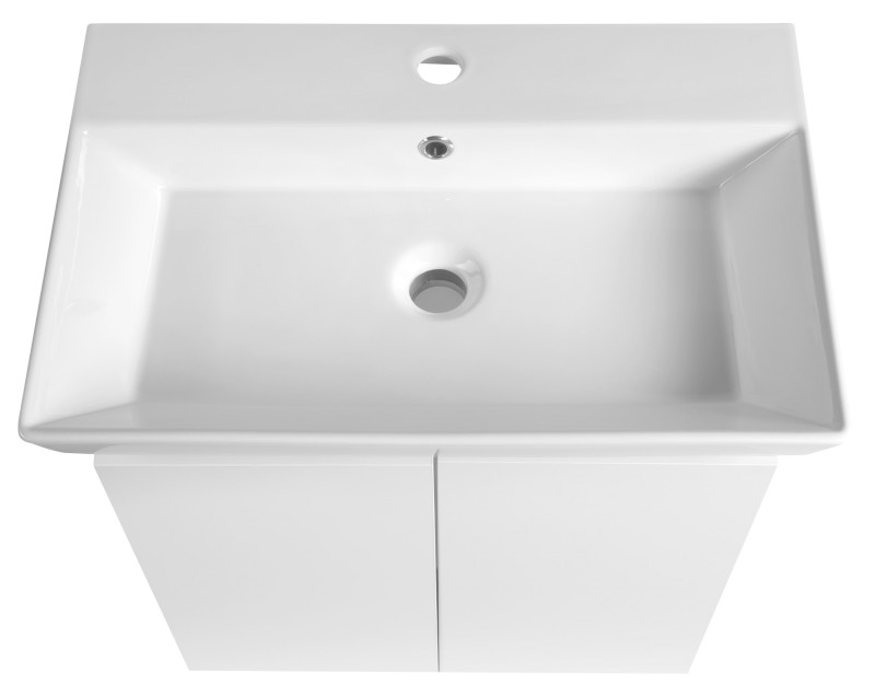 PANEDA umyvadlová skříňka 55x55x34,2cm, bílá PN255