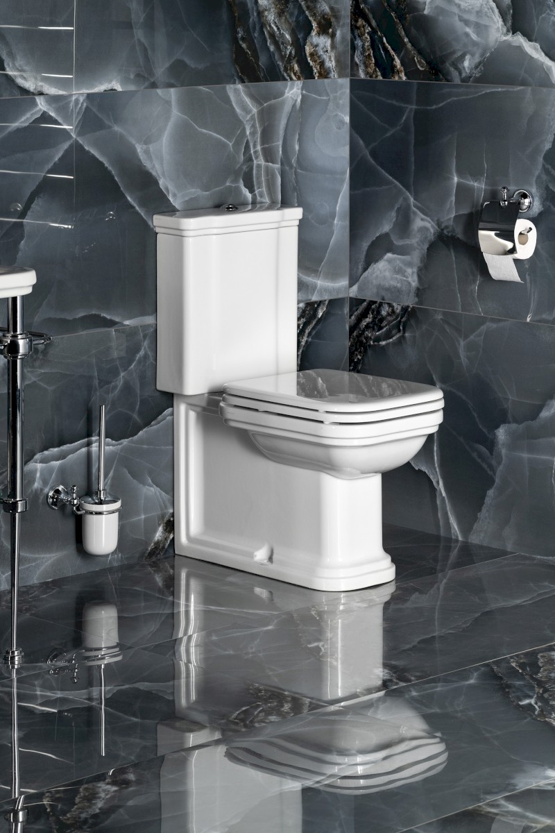 WALDORF WC kombi mísa 40x68cm, spodní/zadní odpad, bílá 411701