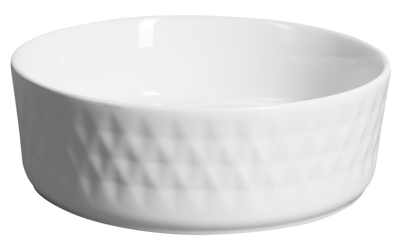 ROMBO keramické umyvadlo na desku, průměr 36cm, bílá 10NF67036