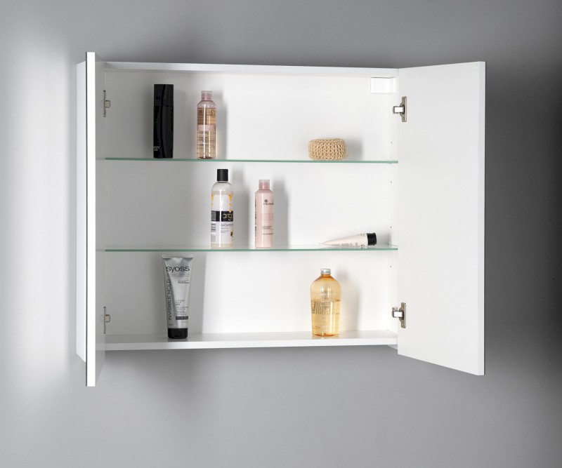 DENEB galerka 80x70x18cm, bílá mat DN080