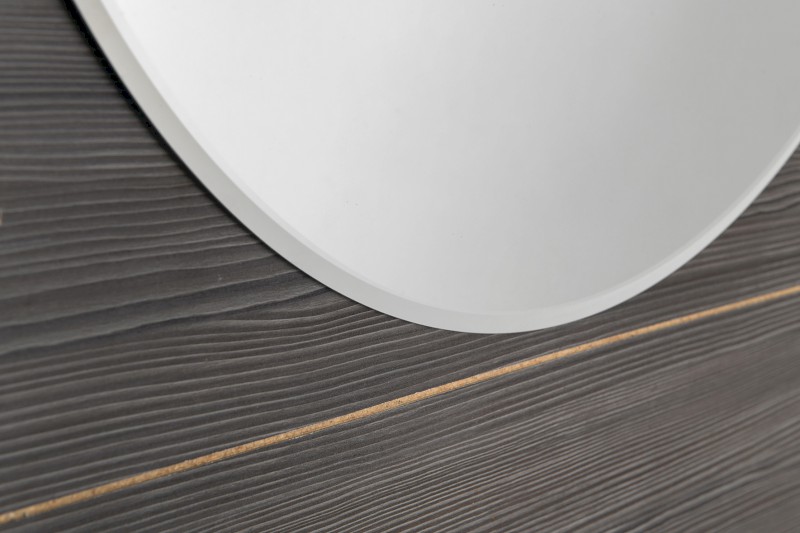 RENGAS kulaté zrcadlo s fazetou ø 80cm, CU free RG080