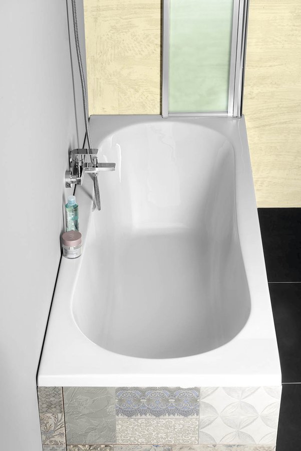 JIZERA vana 120x70x39cm, bílá G1270