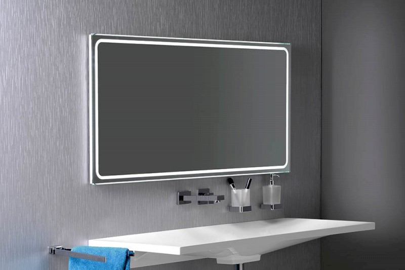 GEMINI zrcadlo s LED osvětlením 120x60cm GM120