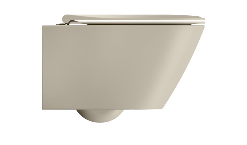 MODO závěsná WC mísa, Swirlflush, 37x54cm, creta dual-mat 841508