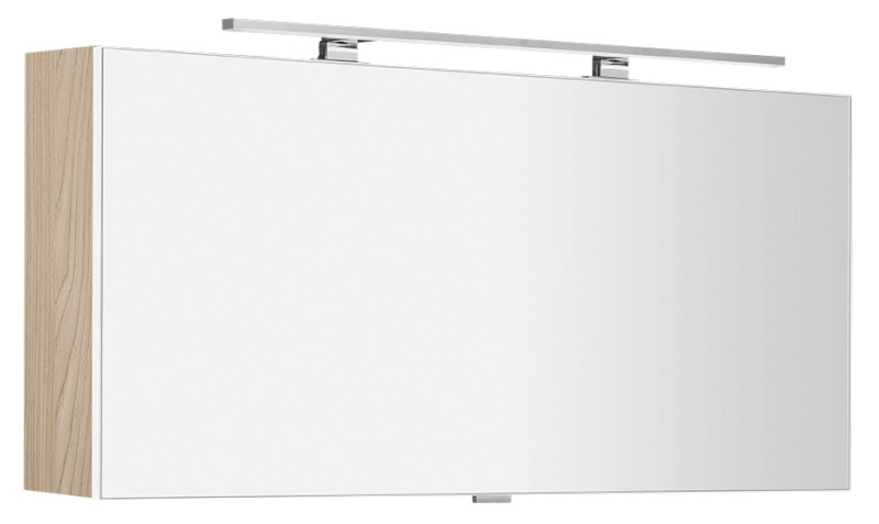 CLOE galerka s LED osvětlením 120x50x18cm, jilm bardini CE120-0013