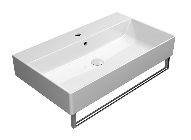 KUBE X keramické umyvadlo 80x47cm, bílá ExtraGlaze 9422111