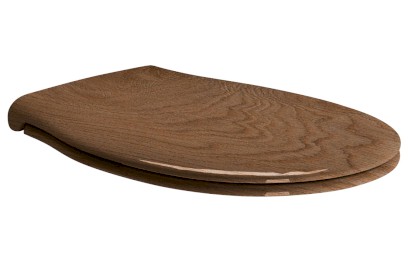 CLASSIC WC sedátko, ořech/zlato MS87NO